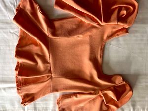 Peplum Sleeve Top
