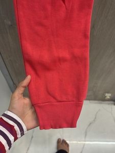 Zara Red Sweatpants