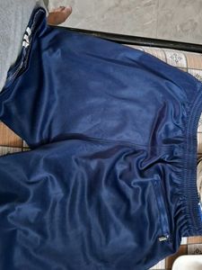 Men's Navy Blue Sports Shorts