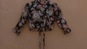 Black Knot Top For Women