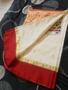 Beautiful Red &amp; Gold Saree