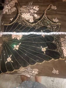 y2k! Stunning Embellished Butterfly Cami Top