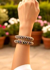 Colorful Gemstone Bangle Set ,🆕✨🤗, Price Reduce!