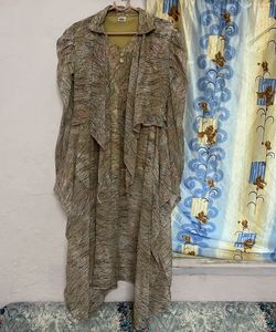 Unique Printed Korean Ethnic top