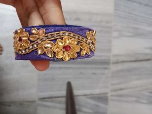 Pearl and Zardosi Bangles for Women