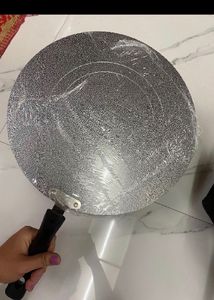 NEW BRANDED FLAT NONSTICK MULTI TAWA WITH FREE SCR