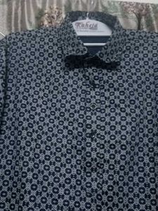 💙🥳blue Patterned attractive Kurta