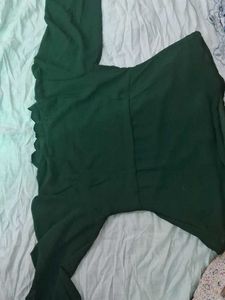 Chic Smocked Green Top