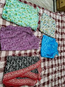 Assorted Cotton Dupattas - Set of 5