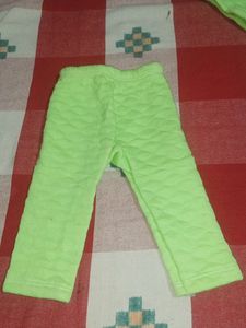 Green Wool Baby Winter Wear