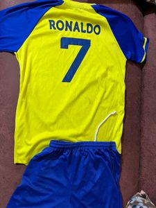 Men's Yellow &amp; Blue Soccer Jersey Set