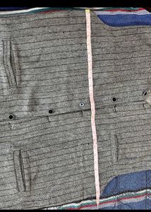 Grey Woollen Waistcoat