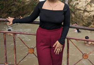 Casual Square Neck Full Sleeves top