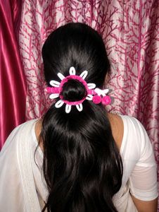 Cute Flower Hair Bun Maker