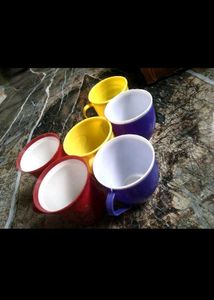Set of Colorful Mugs