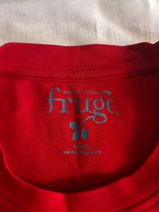 Red T-Shirt with Sheep Applique