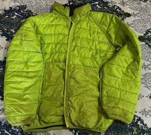 Bright Green Puffer Jacket