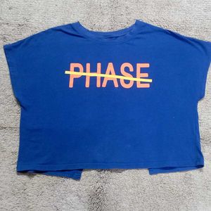 Blue Graphic Tee