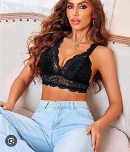 Black Lace Bralette Top