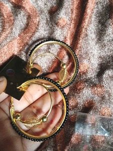 hoop earrings