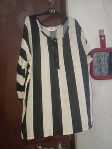 Striped Tunic Top