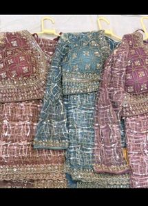 Embellished Sequins Saree