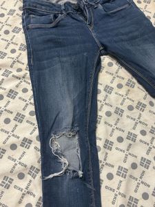 Ripped Denim Jeans
