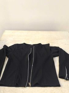 Black Zip-Up Jacket