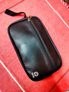 Men Travel Shaving Bag (Black)