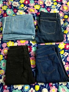 Bundle of 4 Women's Jeans
