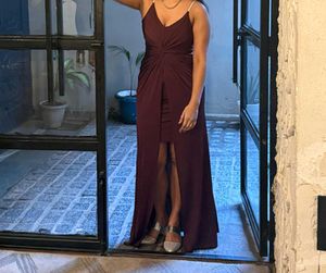 Elegant Maxi Dress with Slit