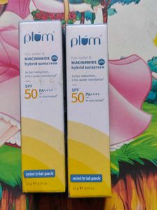 Plum Rice Water & Niacinamide Sunscreen