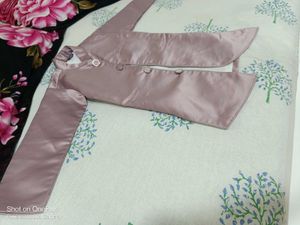 Dusty Rose Formal Jacket With White Pant