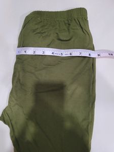 Women Green Gown