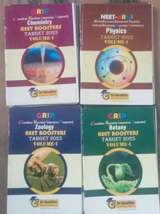 NEET Target 2025 Booster Books - All Subjects