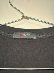 Oner Black Graphic Tee
