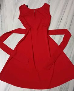 🤎♥️80'S Vintage Sequin Red Midi