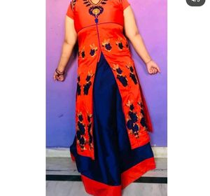 Heavy Embroidery Kurti Set With Dupatta