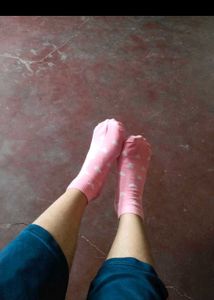 Cute Pink used socks for women