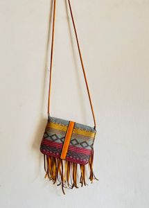boho Fringe Crossbody sling Bag