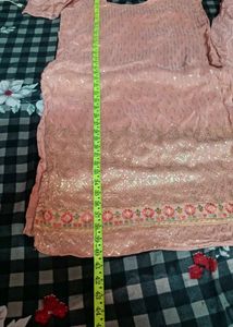 Stylish Pink Patiala Suit Set