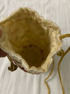 Designer Embroidered Potli Bag