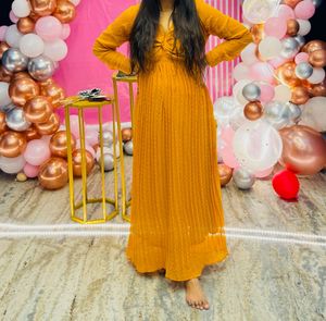 pleated dress