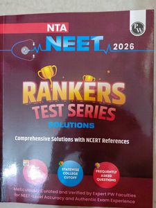 NTA NEET 2026 Rankers Test Series