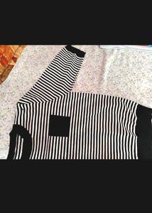 Striped Pocket Sweatshirt