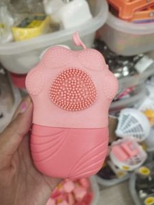 Korean face ice roller with cleansing brush