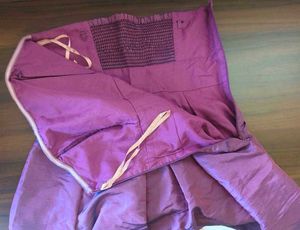 Strapless Purple Dress (M)