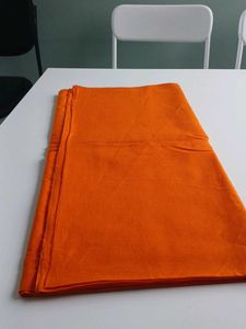 Vibrant Orange Unstitched Fabric
