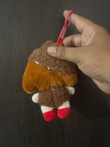 POP MART CRYBABY plush pendant keyring featuring