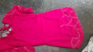 Beautiful Pink Saree